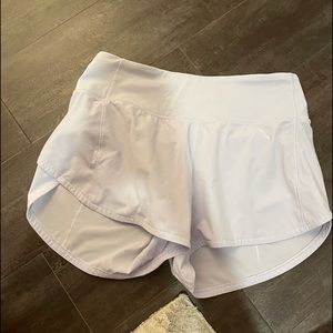 LuluLemon speed up shorts
